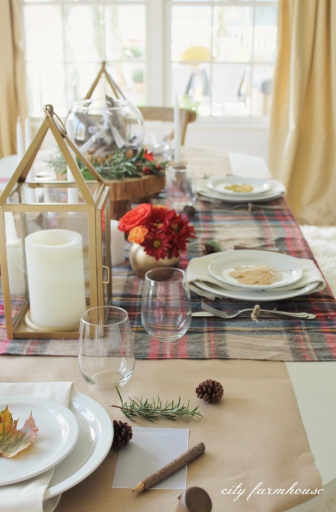 27 Gorgeous Thanksgiving Tablescapes | Rustic, Chic Fall Tablescape