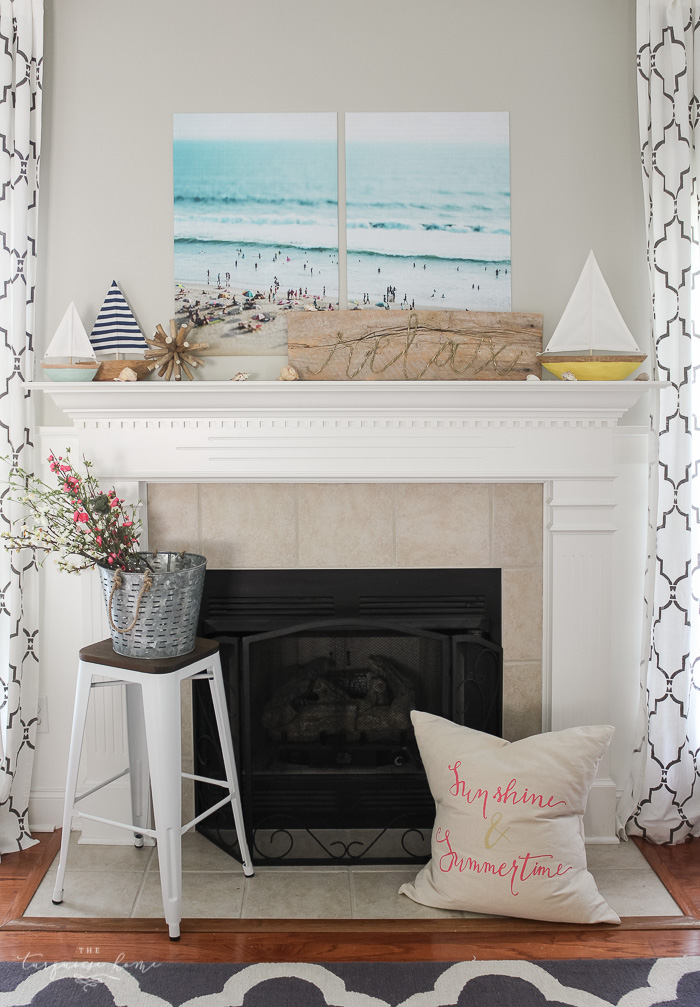 LOVE these tips! 5 simple ways to add summer decor to your home! 