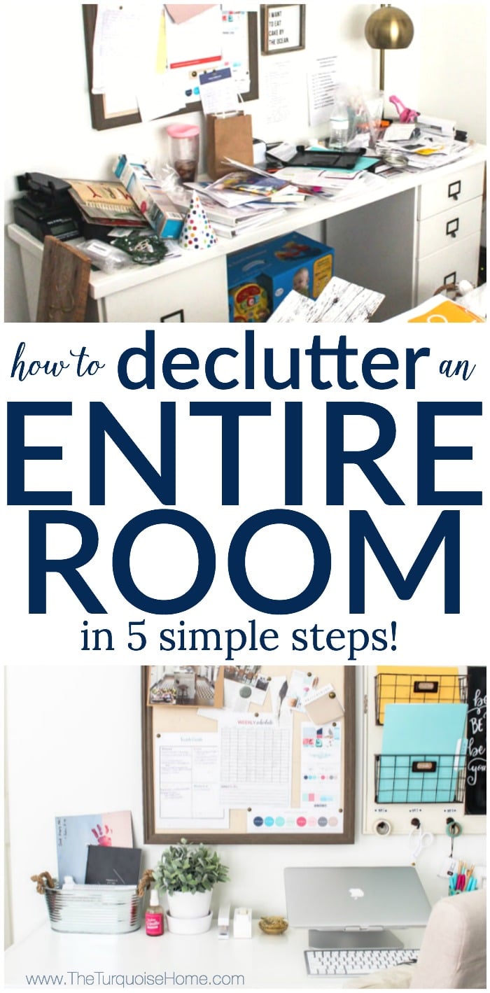 How to Declutter an Entire Room in 5 Simple Steps