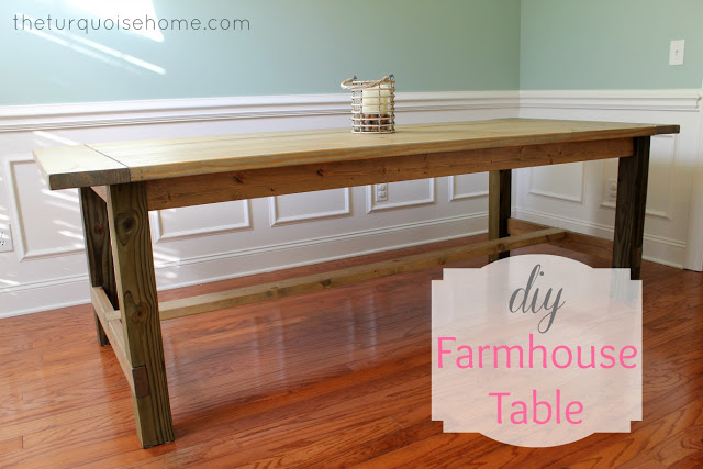 Build this DIY farmhouse table for less than $100 and wow your friends and family. You'll be hosting all of the family's parties from here on out!