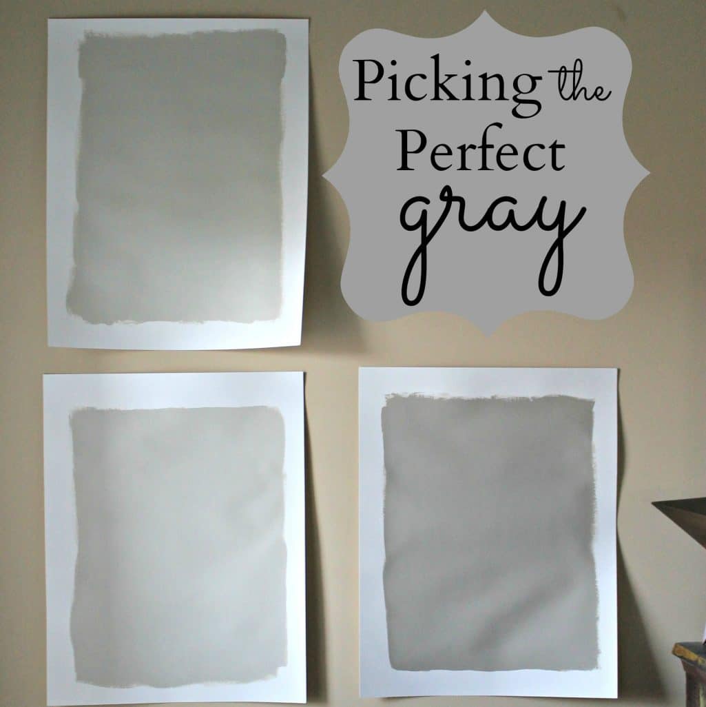 Picking the Perfect Gray Paint {Revere Pewter}