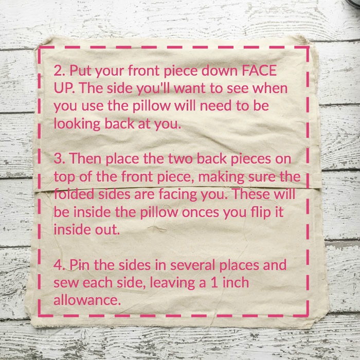 How to Make a No Sew Pillow Cover: 3 Simple Tutorials