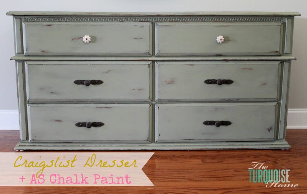 chalkboard paint dresser