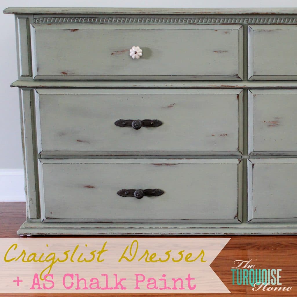 Craigslist Dresser Makeover With Annie Sloan Chalk Paint The