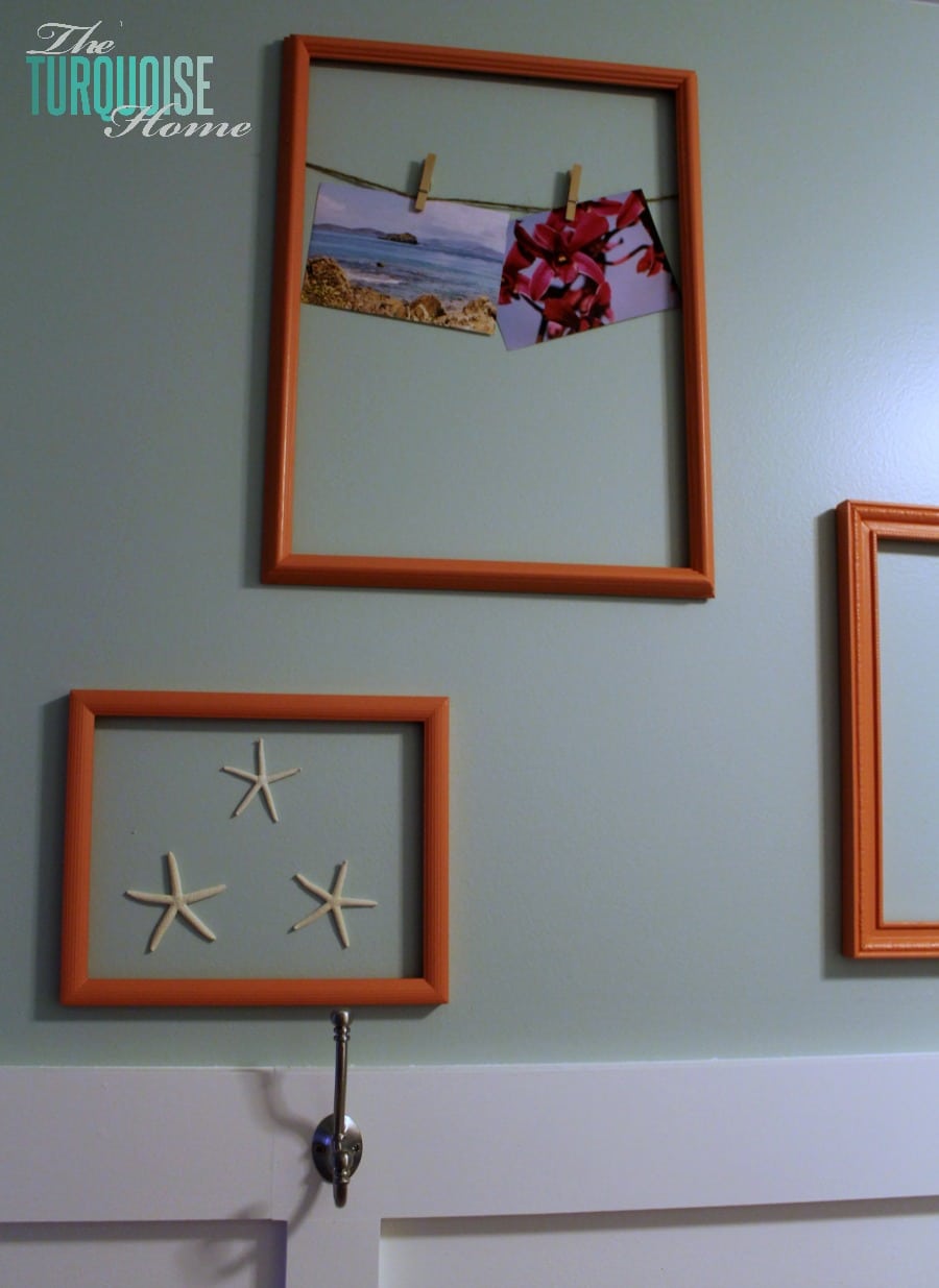 How to Create a Painted Picture Frame Gallery Wall