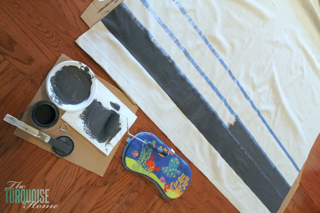 Painting Drop Cloths for Drapes