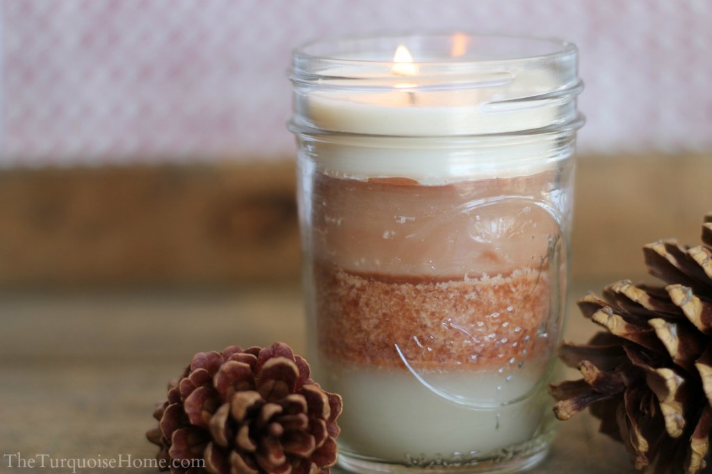 Upcycle Old Candles {find out all the details at TheTurquoiseHome.com}