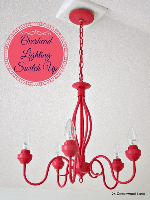 Pink Chandelier