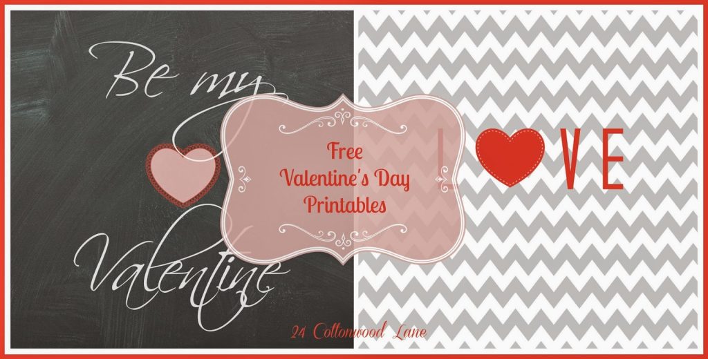 Valentine Free Printables