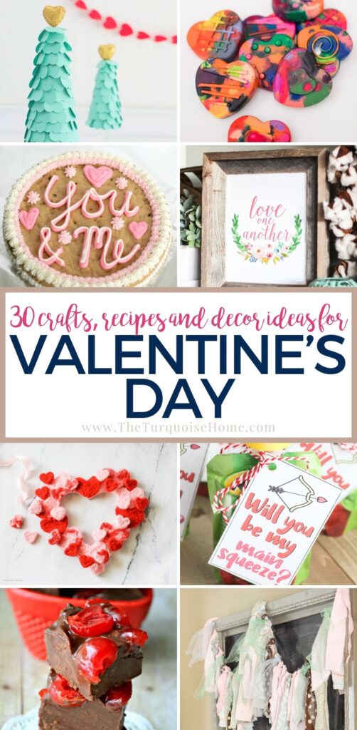 30 Valentine's Day Crafts, Recipes and Decor Ideas