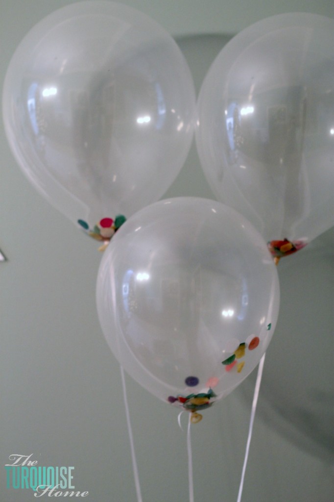 Confetti Balloons #sprinkle #birthday