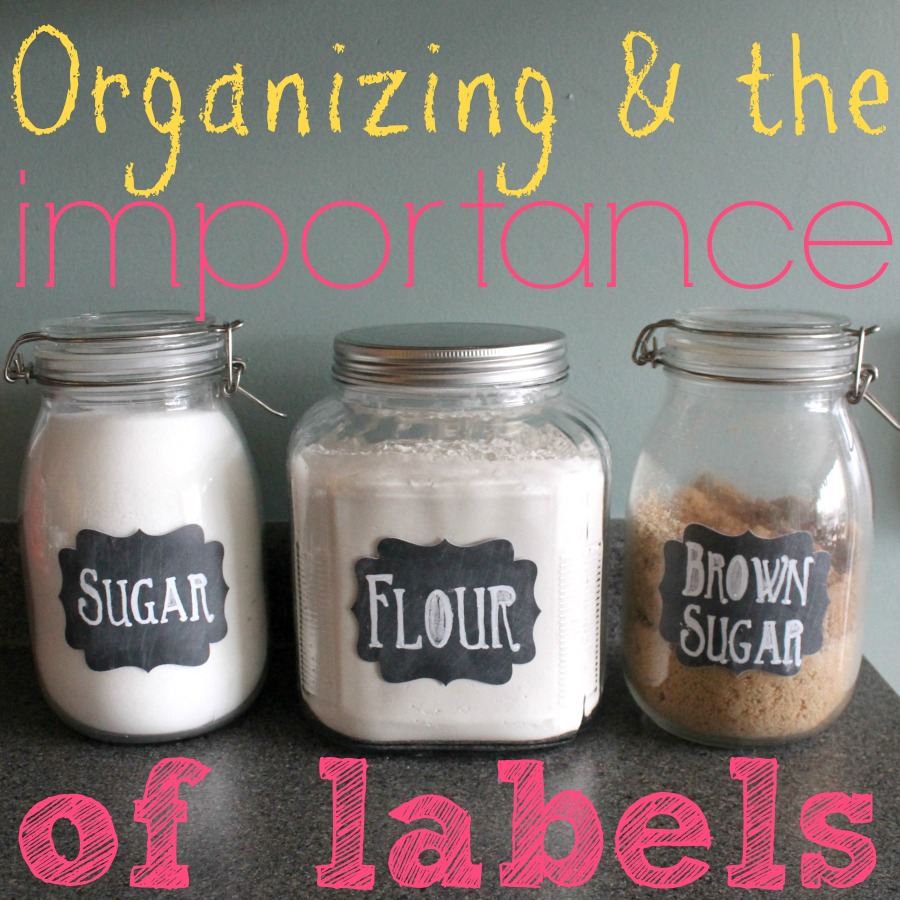 Organizing and the Importance of Labels