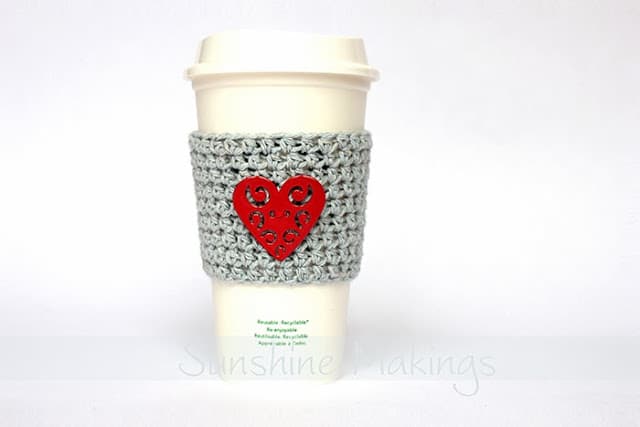 Valentine's Day Coffee Cup Sleeve