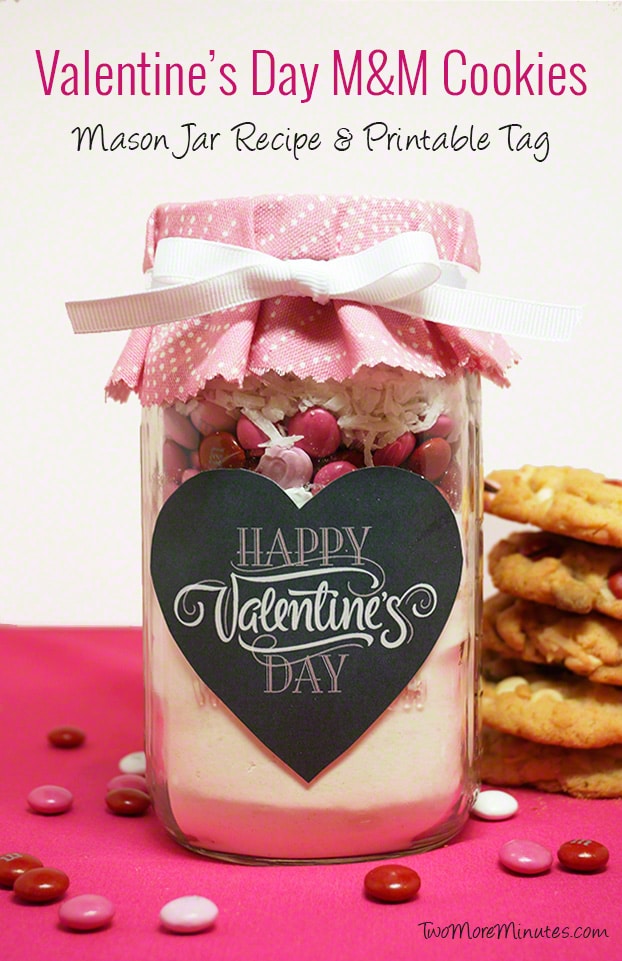 Valentine’s Day Cookies – Mason Jar Recipe