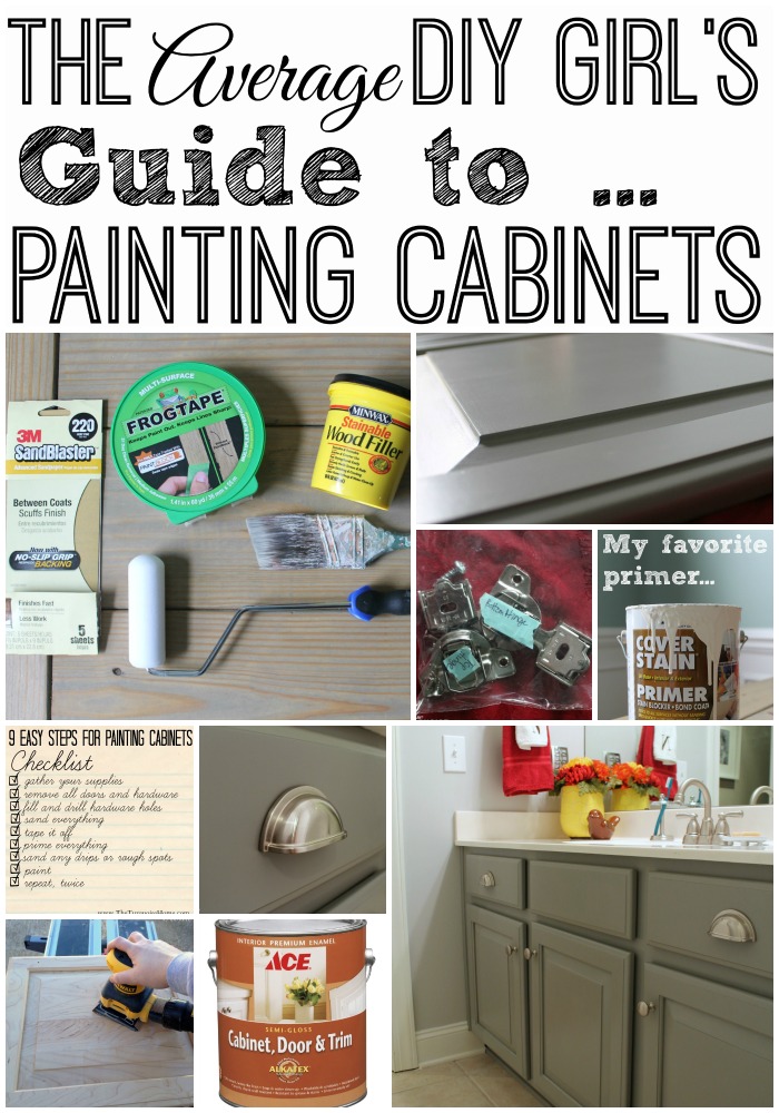 Diy Girl S Guide To Painting Cabinets