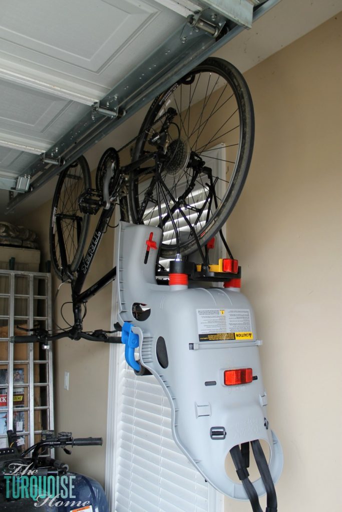 Garage Organization: Tips and Tools - how to hang bicycles