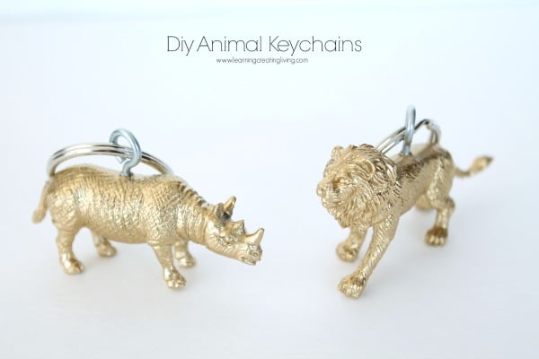 DIY Animal Key Chains