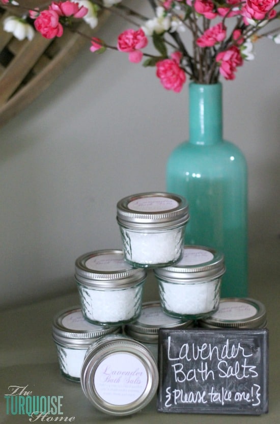 Homemade Lavender Bath Salts