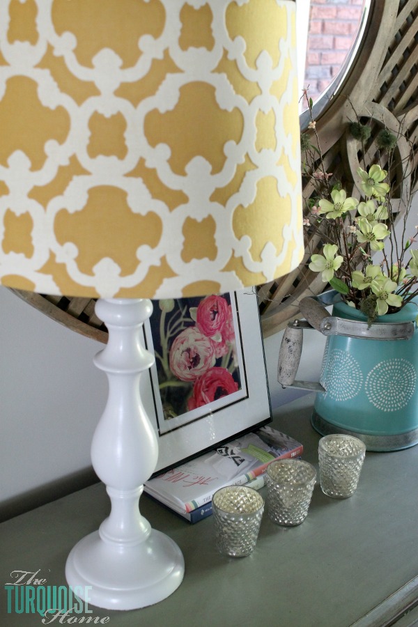 Painted DIY Lamp Makeover