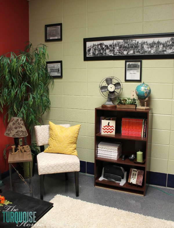 The Principal's Office: A Warm and Homey Makeover | TheTurquoiseHome.com