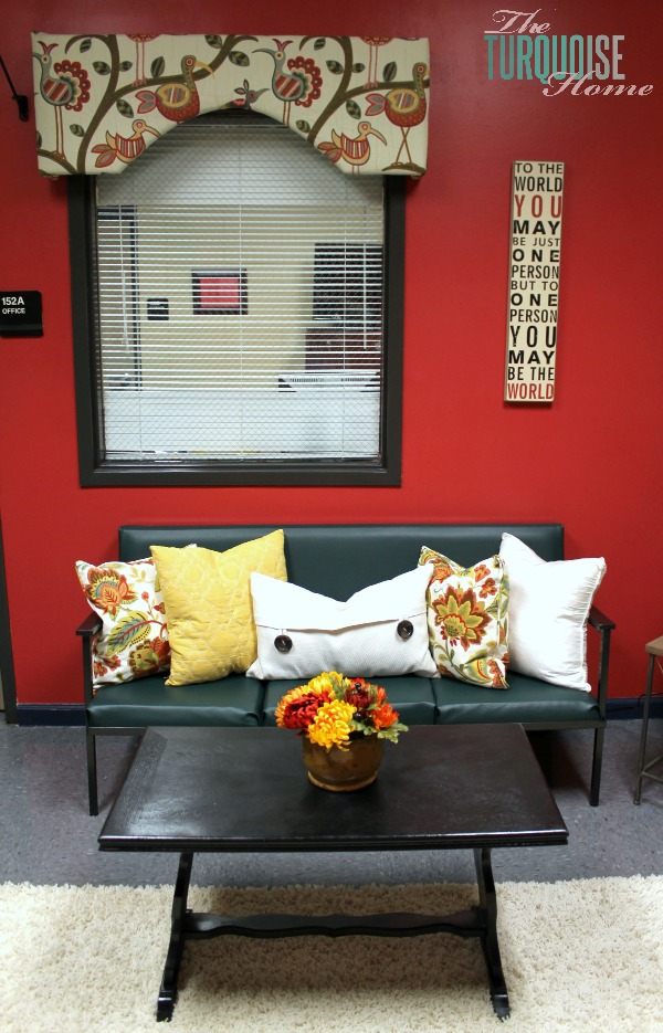 The Principal's Office: A Warm and Homey Makeover | TheTurquoiseHome.com
