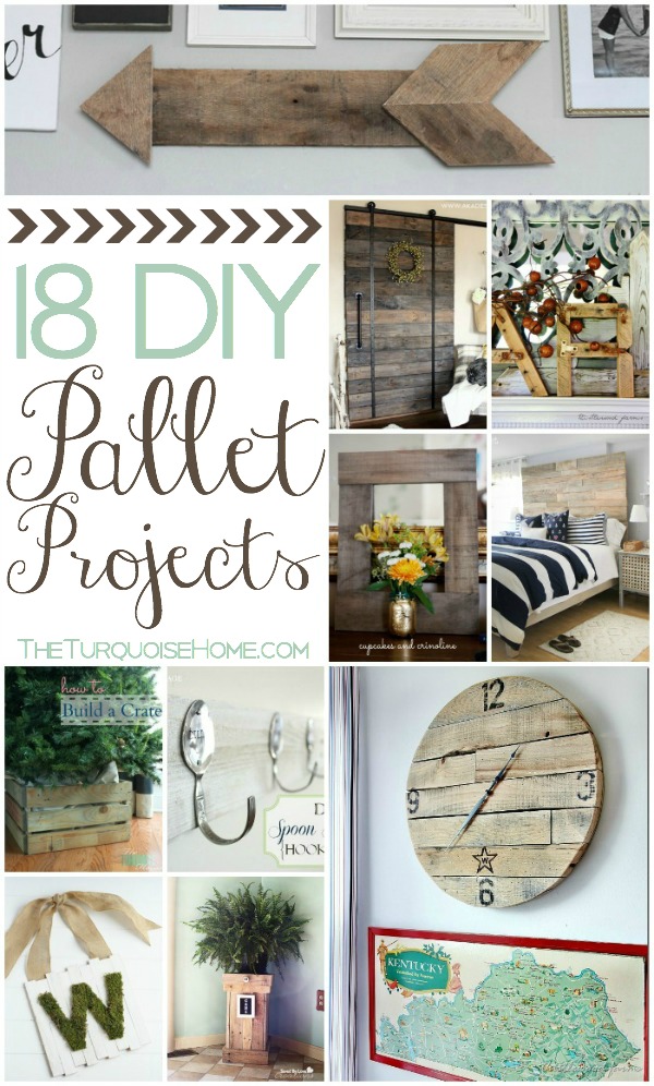 18 DIY Pallet Projects | The Turquoise Home