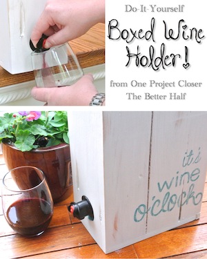 DIY Pallet Wine Box