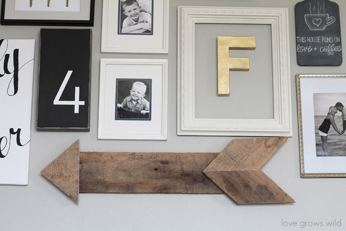 DIY Wood Pallet Arrow