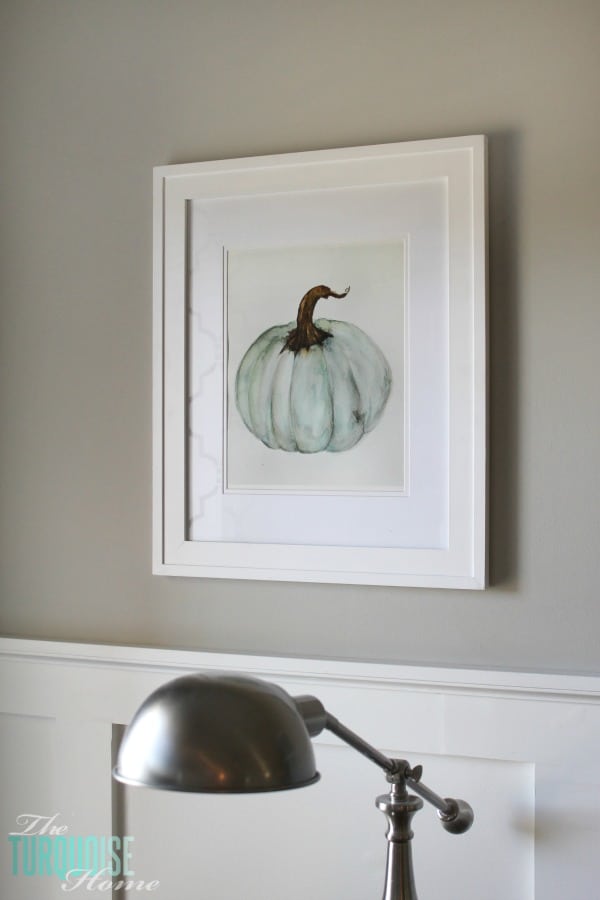 Turquoise and Orange Fall Home Tour | TheTurquoiseHome.com