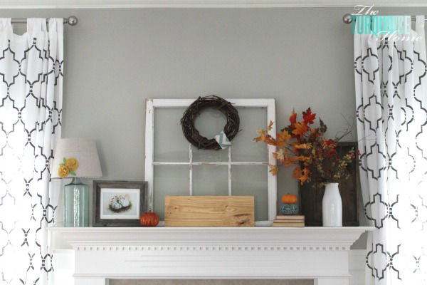 How to Decorate a Mantel | TheTurquoiseHome.com