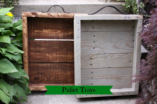 DIY Pallet Trays