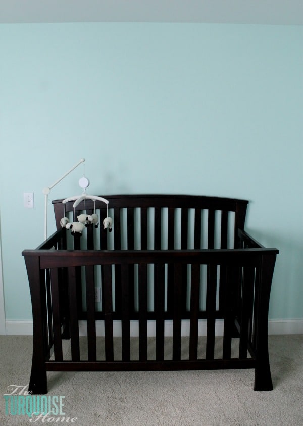 Benjamin Moore Lido Green | Baby Girl's Nursery | TheTurquoiseHome.com