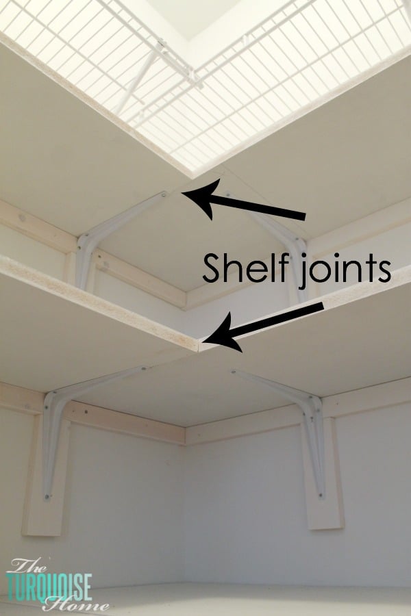 How to Install Custom Closet Shelves | TheTurquoiseHome.com