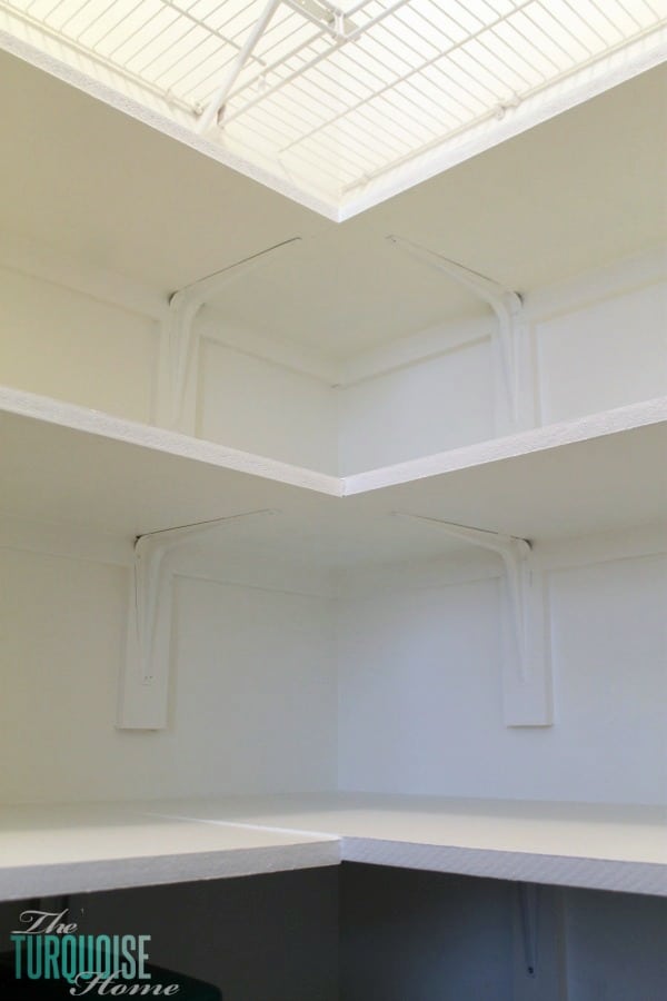 How to Install Custom Closet Shelves | TheTurquoiseHome.com