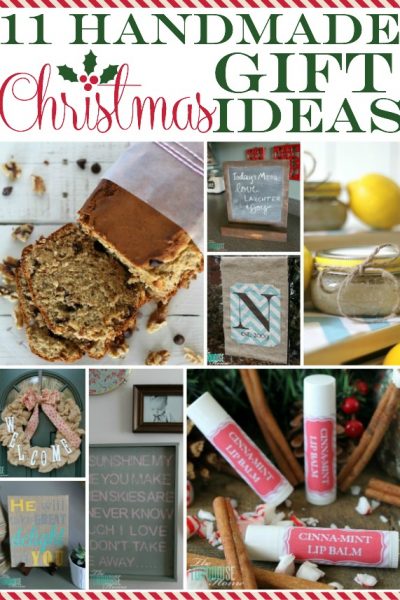 11 Handmade Christmas Gift Ideas | TheTurquoiseHome.com