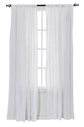 Simply Shabby Chic® Vertical Ruffle Curtain Panel from Target