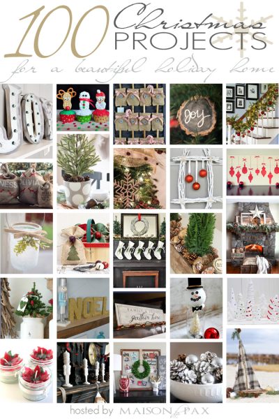 100 Christmas Projects for a Beautiful Holiday Home | TheTurquoiseHome.com
