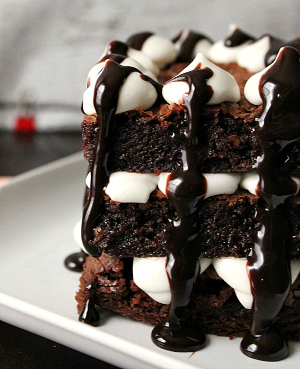 Cream-Cheese-Hot-Fudge-Brownie-For-Two