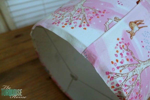 How to Make a Custom Lamp Shade | TheTurquoiseHome.com