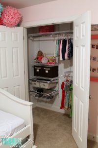 Organizing: Miss A&rsquo;s New Closet System | The Turquoise Home