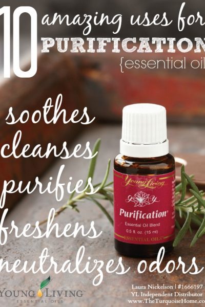 10 Amazing Uses for Purification Essential Oil | TheTurquoiseHome.com