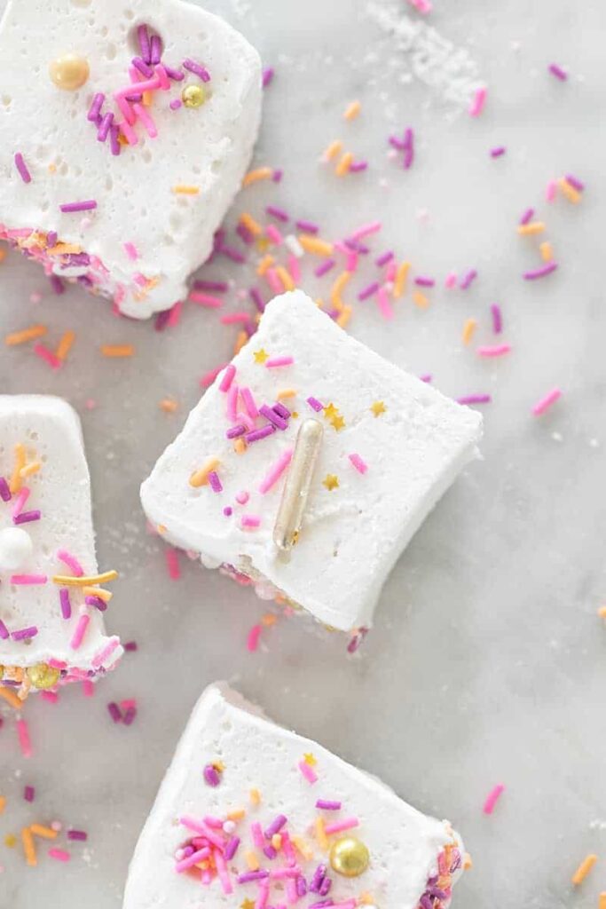 homemade marshmallows from sugar and charm