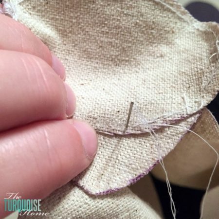 Quick Tip: How to Keep Canvas or Burlap from Fraying - The Turquoise Home