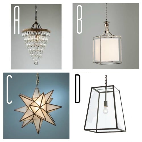 Which lantern is your favorite? 5 Favorite Entry Way Lanterns via TheTurquoiseHome.com