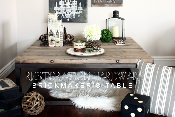 Brickmaker's Table from AKA Design