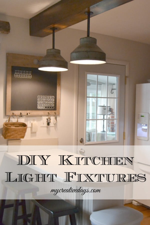 Galvanized Kitchen Lights