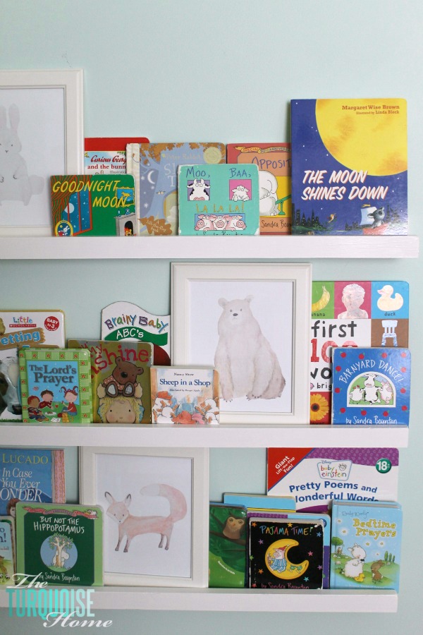 Diy nursery bookshelf best sale