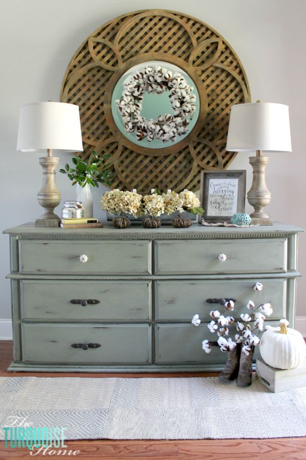 Neutral Fall Vignette | TheTurquoiseHome.com