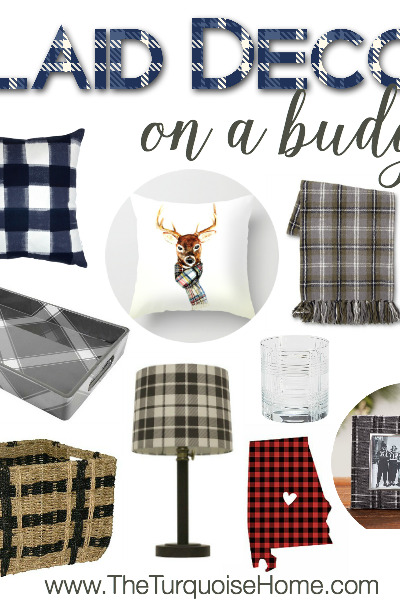 Plaid is HOT right now. And it's a great style for transitioning from fall, through Christmas and into winter. Love it!! | Details at TheTurquoiseHome.com