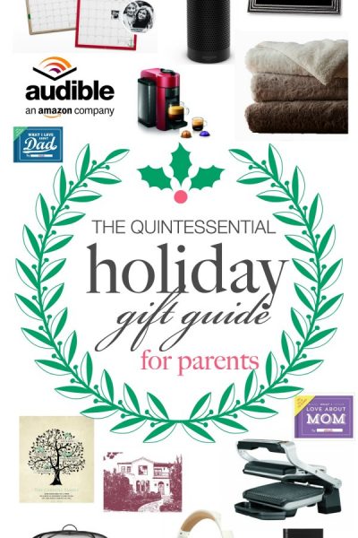 Struggling with what to buy your parents? Here's a quick helpful list! The Quintessential Holiday Gift Guide for Parents | TheTurquoiseHome.com